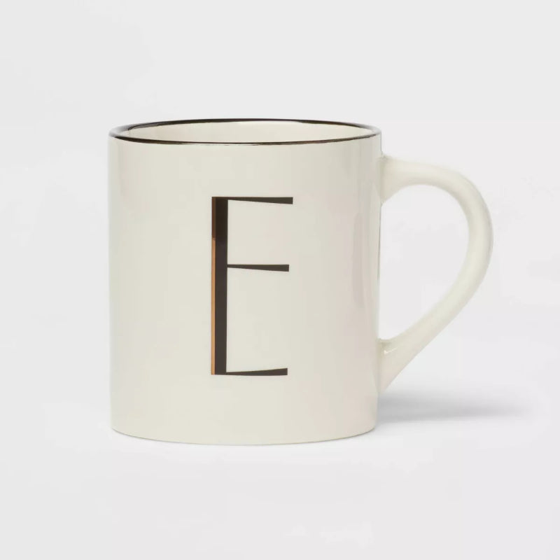 Monogram Personalized Ceramic Mug-Mineral Mug