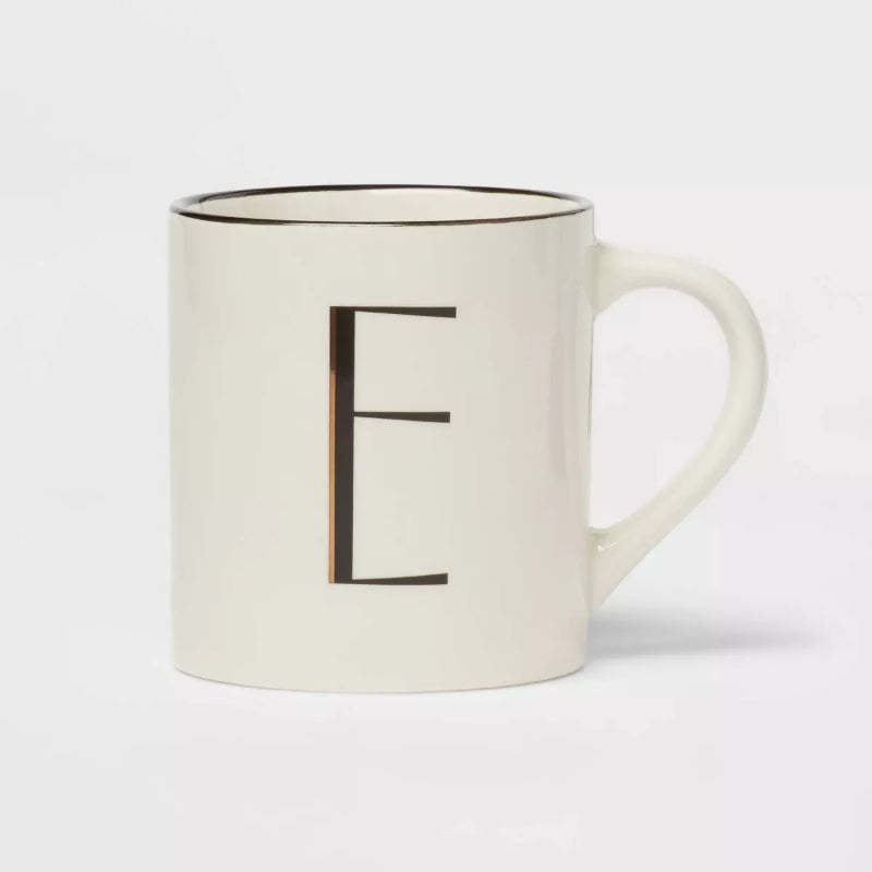 Monogram Personalized Ceramic Mug-Mineral Mug