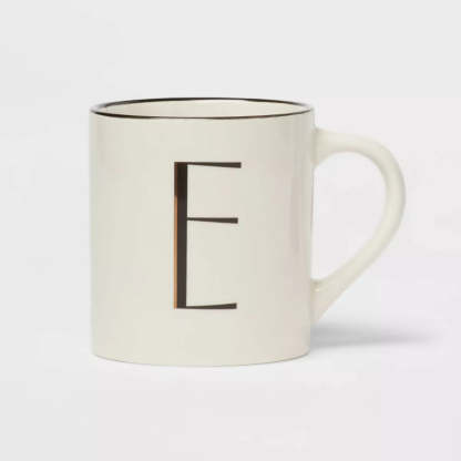 Monogram Personalized Ceramic Mug-Mineral Mug
