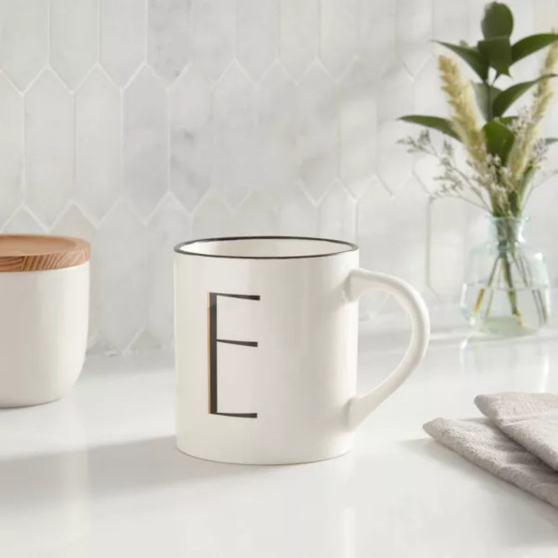 Monogram Personalized Ceramic Mug-Mineral Mug