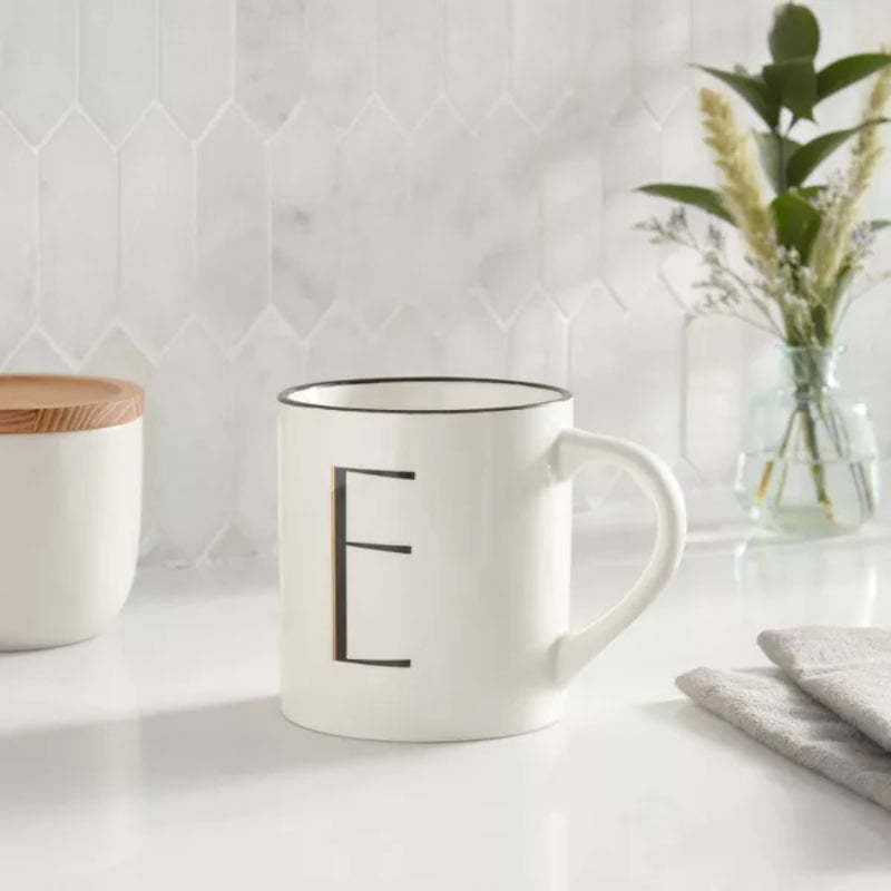 Monogram Personalized Ceramic Mug-Mineral Mug