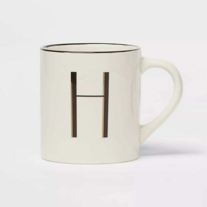 Monogram Personalized Ceramic Mug-Mineral Mug