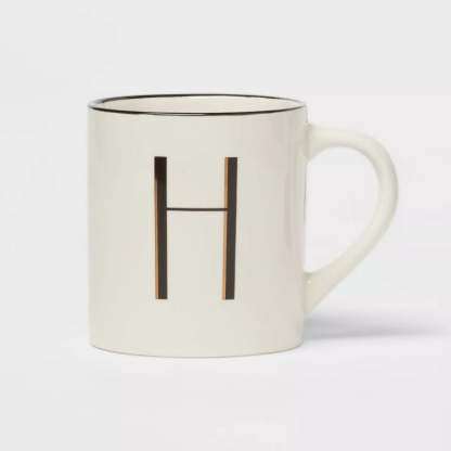 Monogram Personalized Ceramic Mug-Mineral Mug