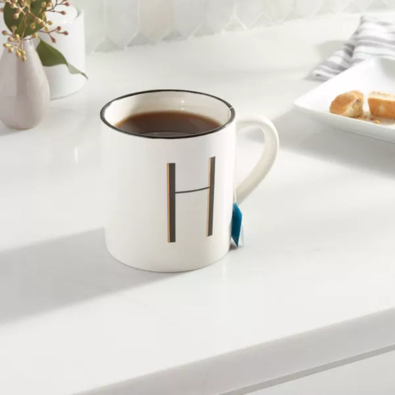 Monogram Personalized Ceramic Mug-Mineral Mug