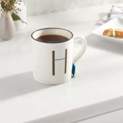 Monogram Personalized Ceramic Mug-Mineral Mug