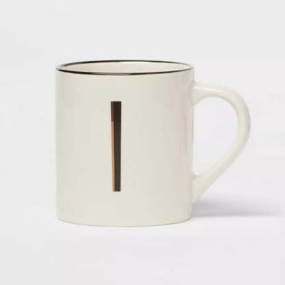 Monogram Personalized Ceramic Mug-Mineral Mug
