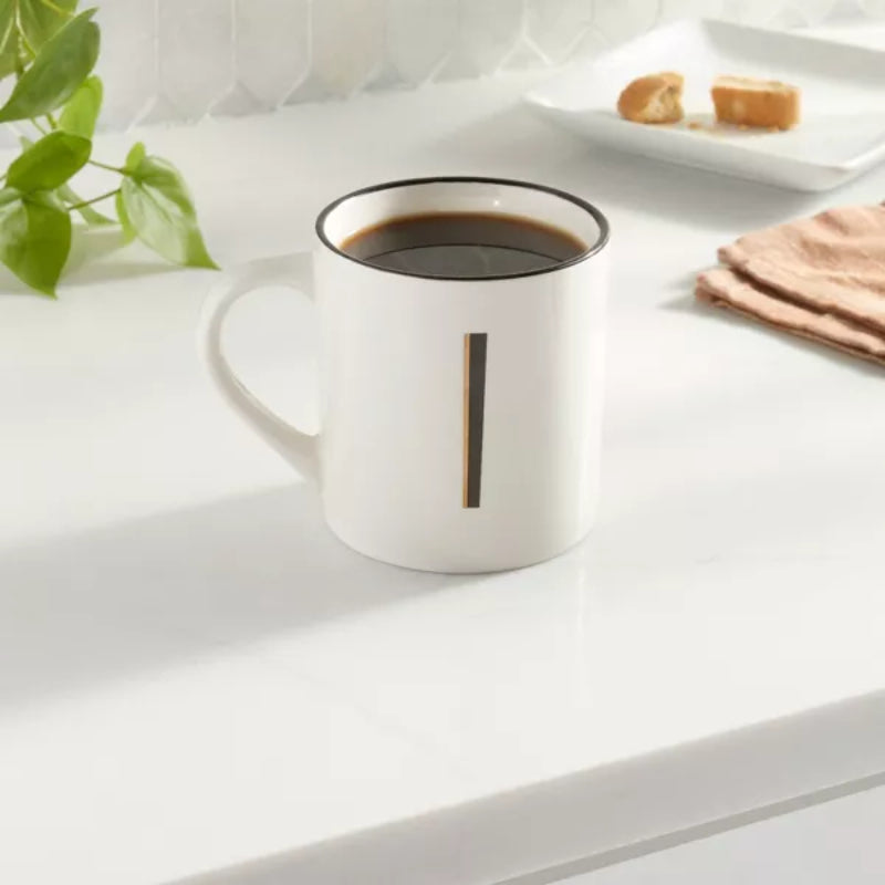 Monogram Personalized Ceramic Mug-Mineral Mug