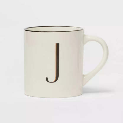 Monogram Personalized Ceramic Mug-Mineral Mug