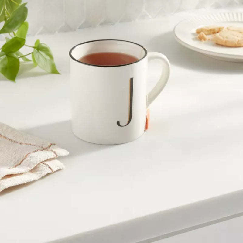 Monogram Personalized Ceramic Mug-Mineral Mug