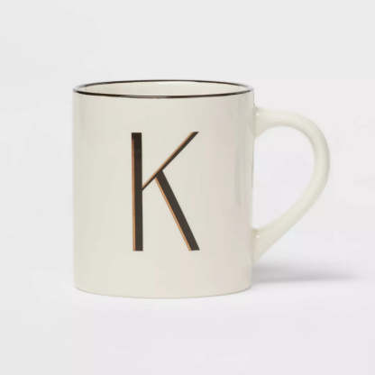 Monogram Personalized Ceramic Mug-Mineral Mug