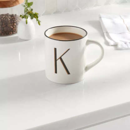 Monogram Personalized Ceramic Mug-Mineral Mug