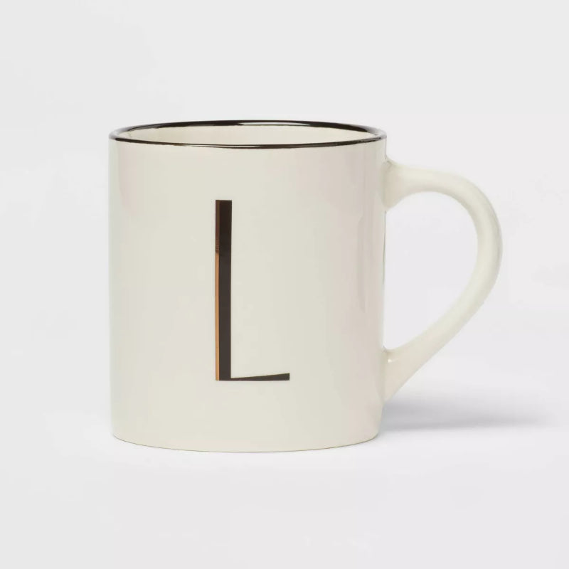Monogram Personalized Ceramic Mug-Mineral Mug