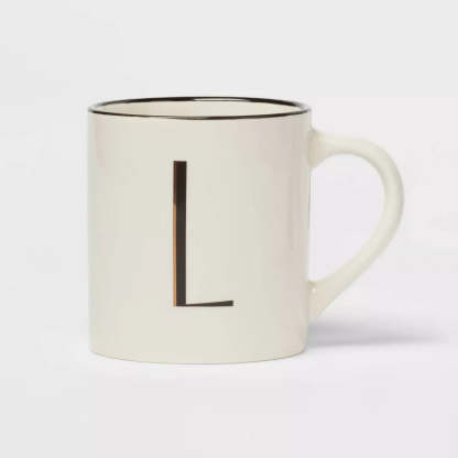 Monogram Personalized Ceramic Mug-Mineral Mug