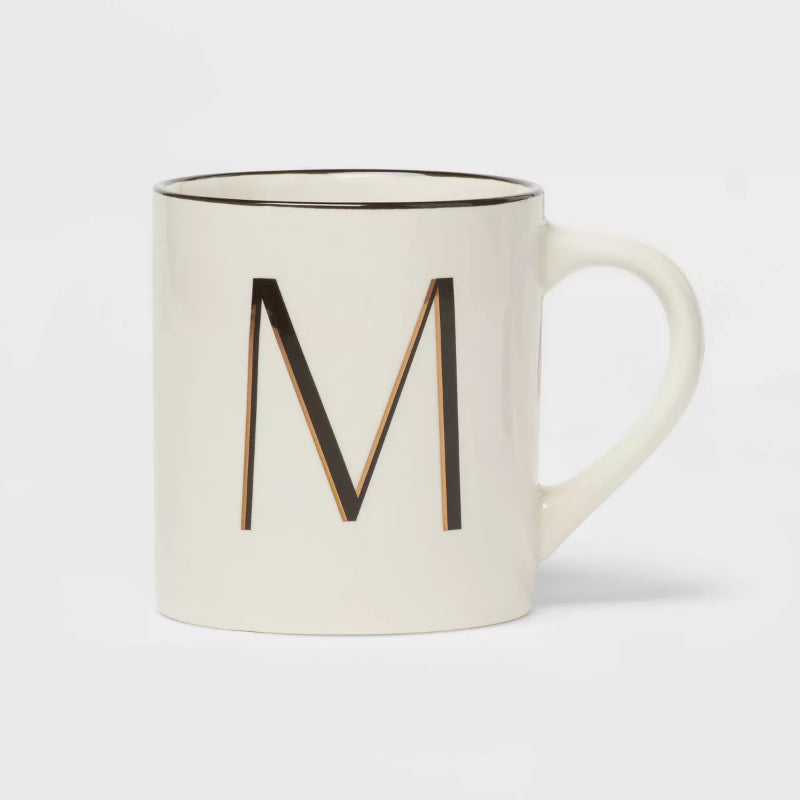 Monogram Personalized Ceramic Mug-Mineral Mug