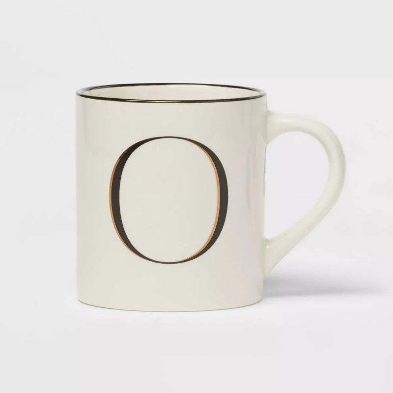 Monogram Personalized Ceramic Mug-Mineral Mug