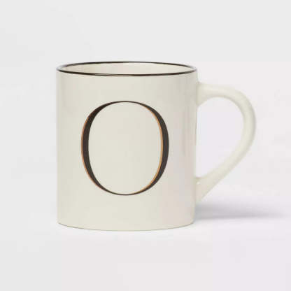 Monogram Personalized Ceramic Mug-Mineral Mug