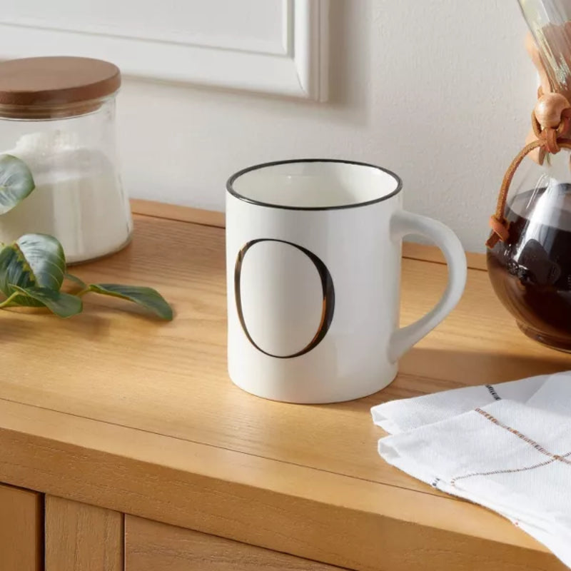 Monogram Personalized Ceramic Mug-Mineral Mug