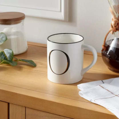 Monogram Personalized Ceramic Mug-Mineral Mug