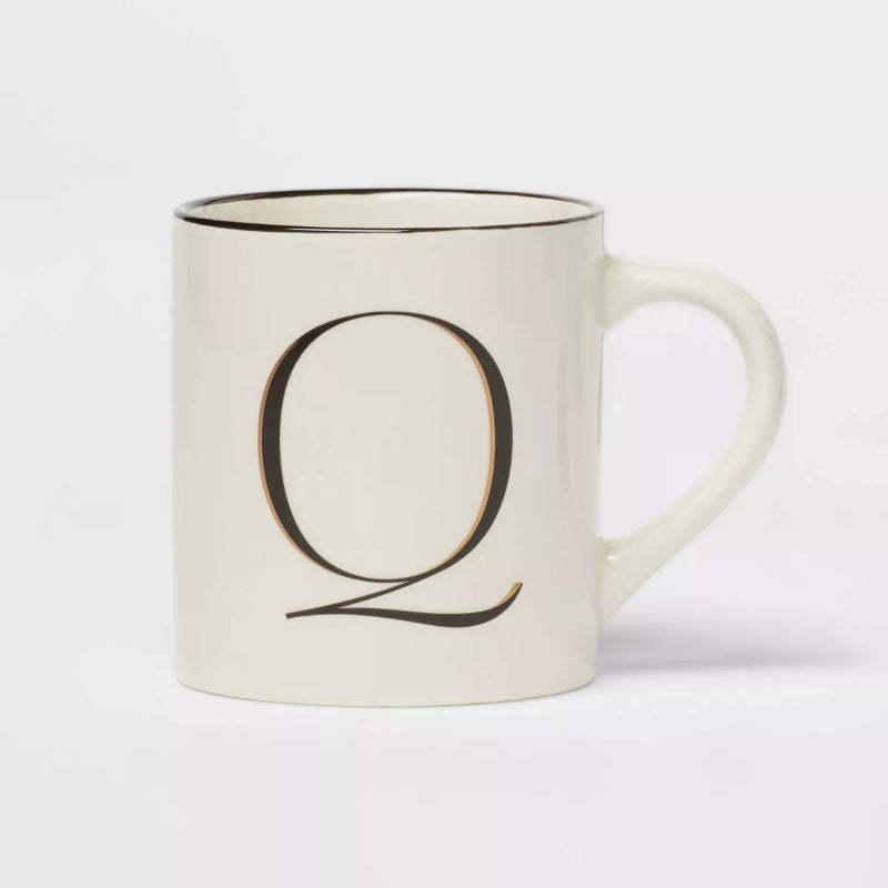 Monogram Personalized Ceramic Mug-Mineral Mug
