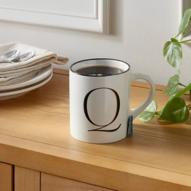 Monogram Personalized Ceramic Mug-Mineral Mug