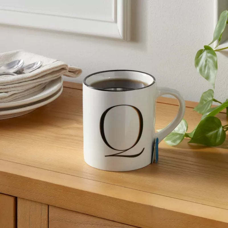 Monogram Personalized Ceramic Mug-Mineral Mug