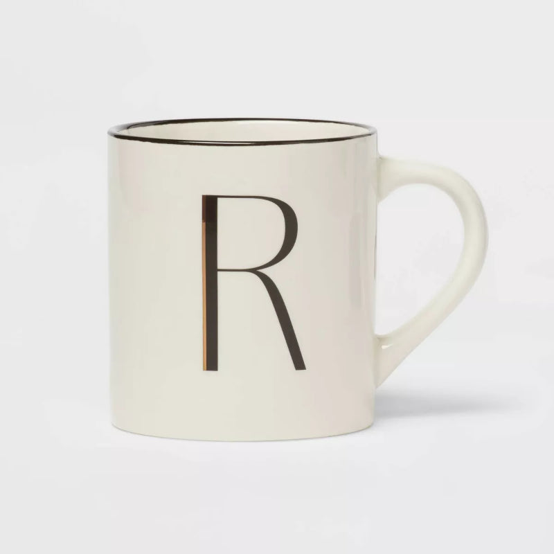Monogram Personalized Ceramic Mug-Mineral Mug