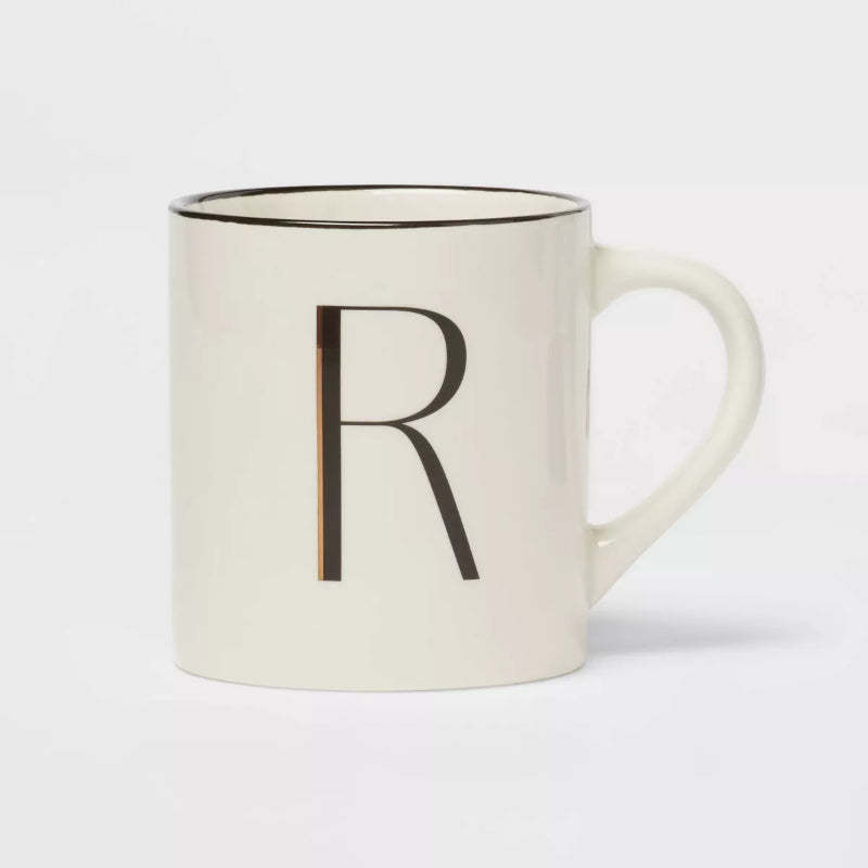 Monogram Personalized Ceramic Mug-Mineral Mug