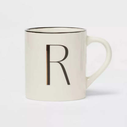Monogram Personalized Ceramic Mug-Mineral Mug