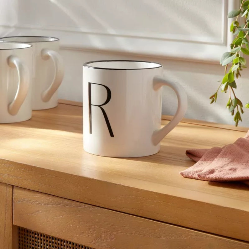Monogram Personalized Ceramic Mug-Mineral Mug