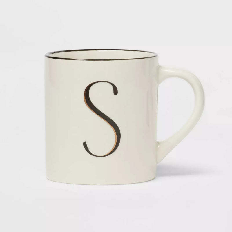 Monogram Personalized Ceramic Mug-Mineral Mug