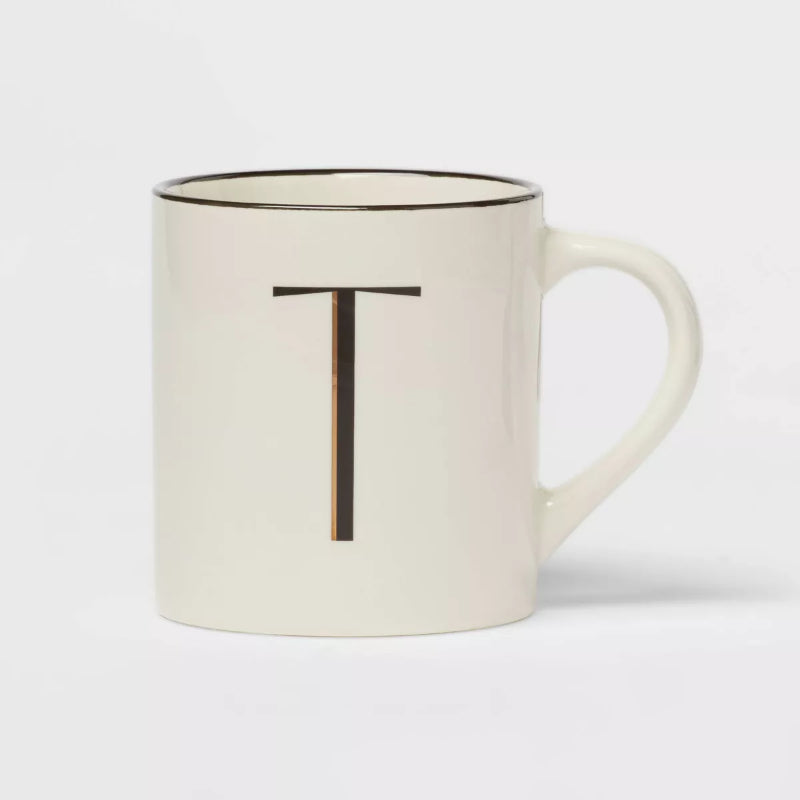 Monogram Personalized Ceramic Mug-Mineral Mug