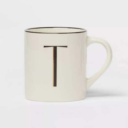 Monogram Personalized Ceramic Mug-Mineral Mug