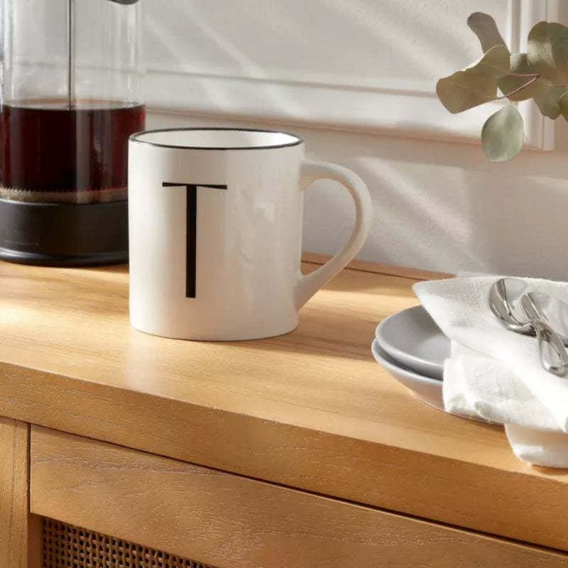 Monogram Personalized Ceramic Mug-Mineral Mug