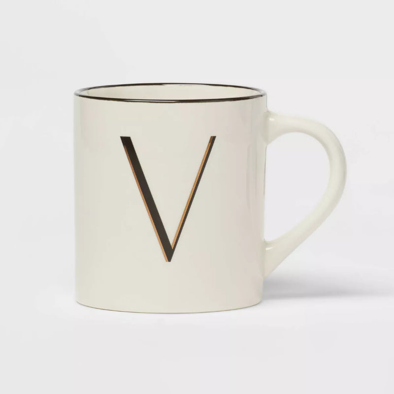 Monogram Personalized Ceramic Mug-Mineral Mug