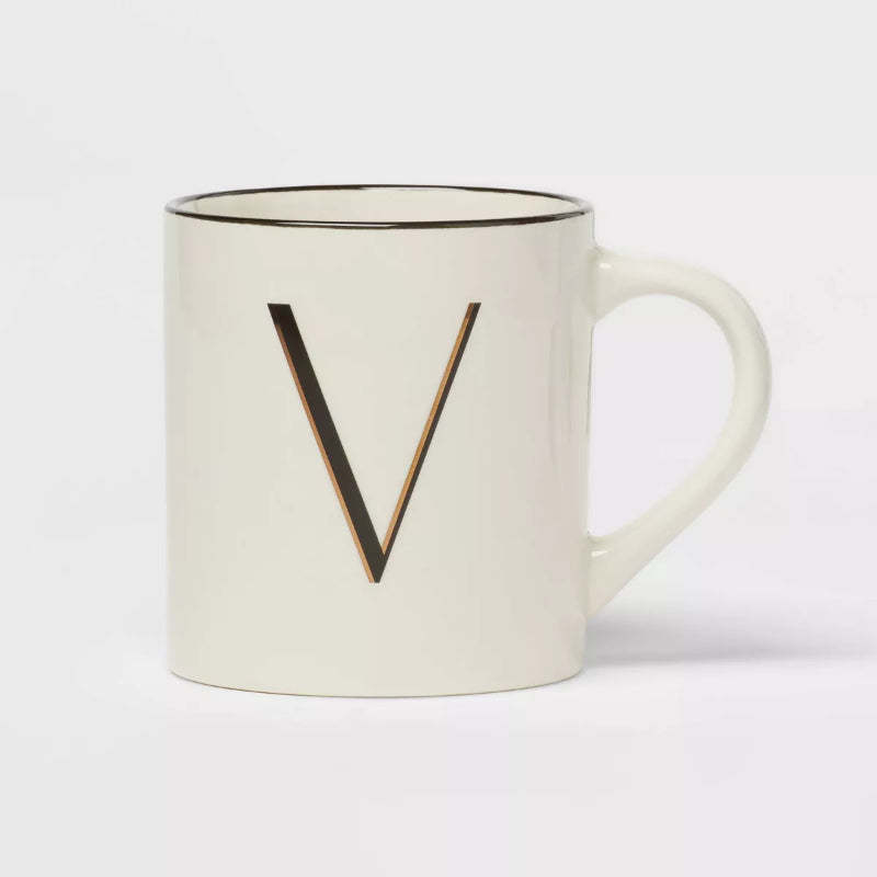 Monogram Personalized Ceramic Mug-Mineral Mug