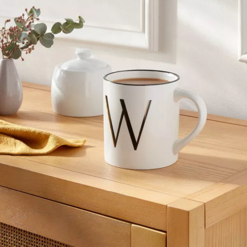 Monogram Personalized Ceramic Mug-Mineral Mug