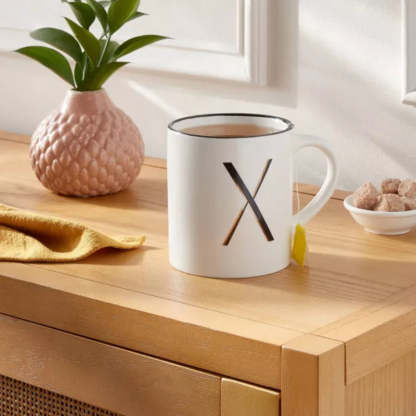 Monogram Personalized Ceramic Mug-Mineral Mug