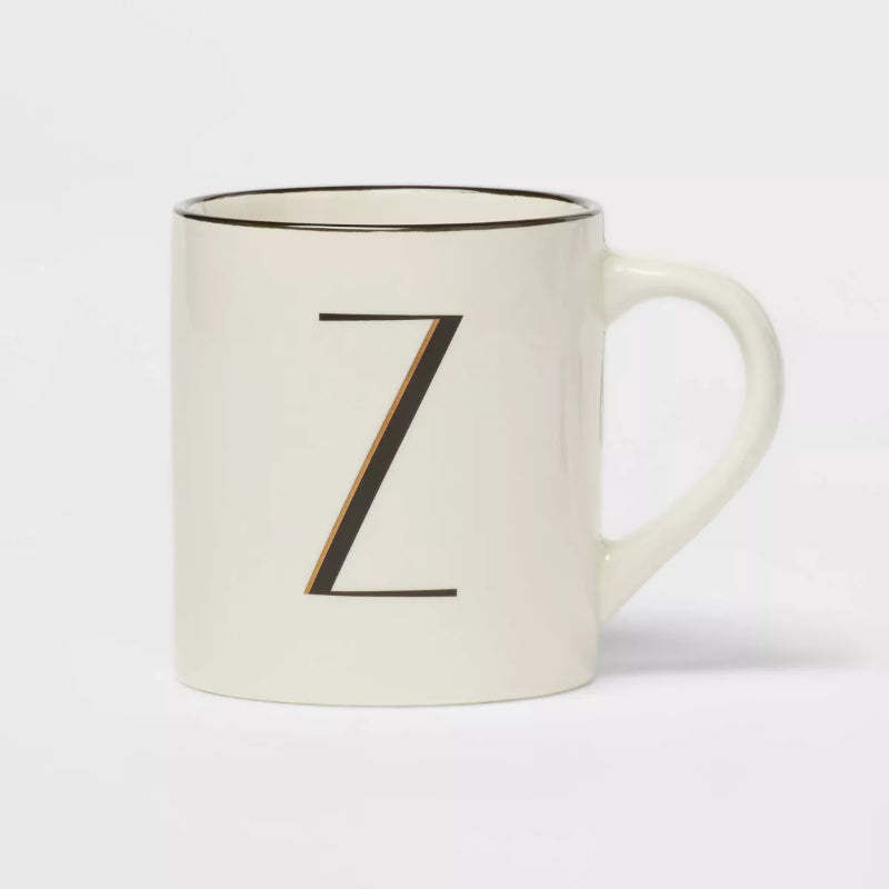 Monogram Personalized Ceramic Mug-Mineral Mug