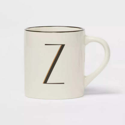 Monogram Personalized Ceramic Mug-Mineral Mug