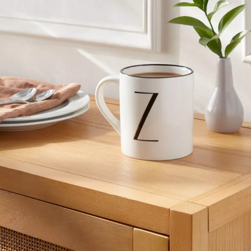 Monogram Personalized Ceramic Mug-Mineral Mug