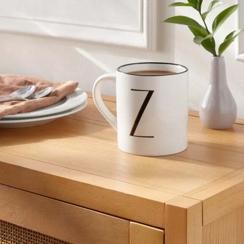 Monogram Personalized Ceramic Mug-Mineral Mug