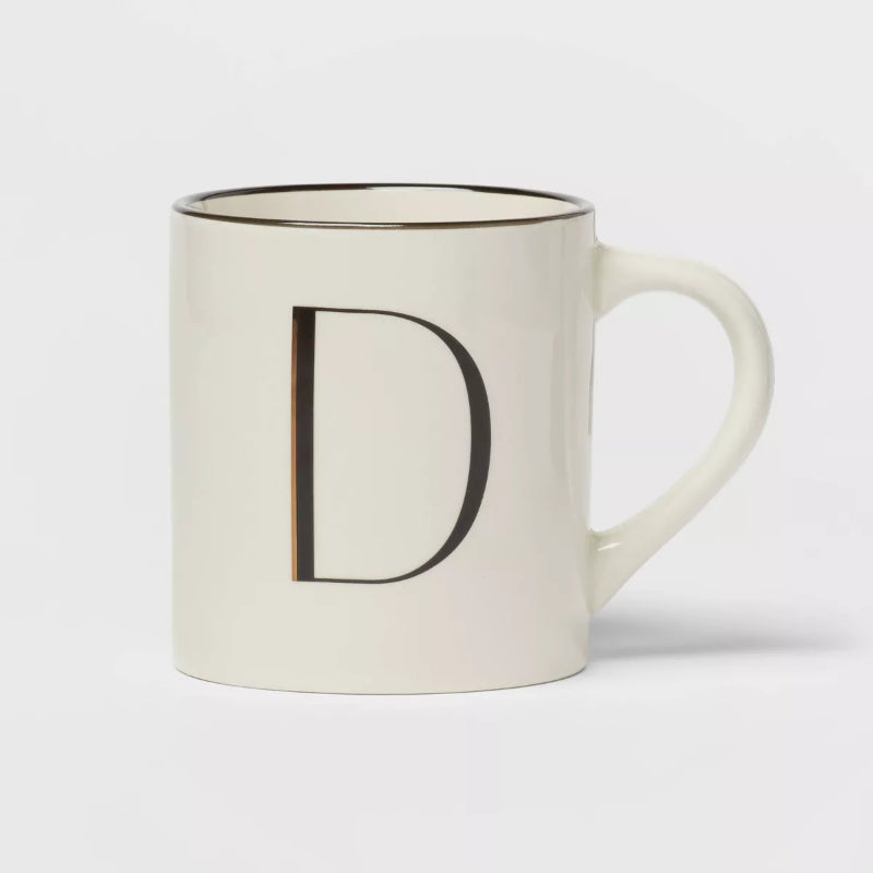 Monogram Personalized Ceramic Mug-Mineral Mug