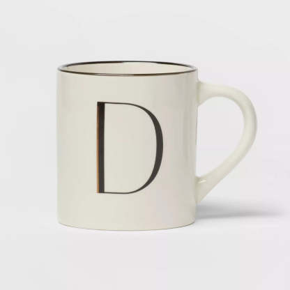 Monogram Personalized Ceramic Mug-Mineral Mug