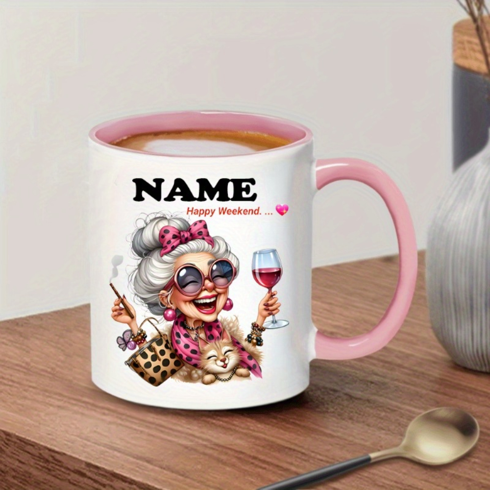 Personalized Grandma Coffee Mug