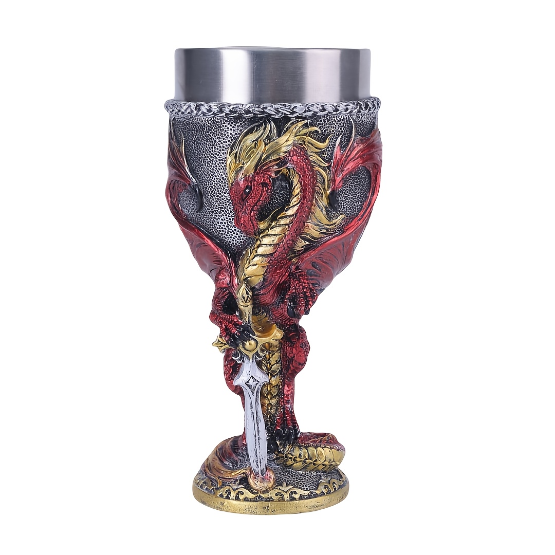Medieval Dragon Wine Cup 7oz