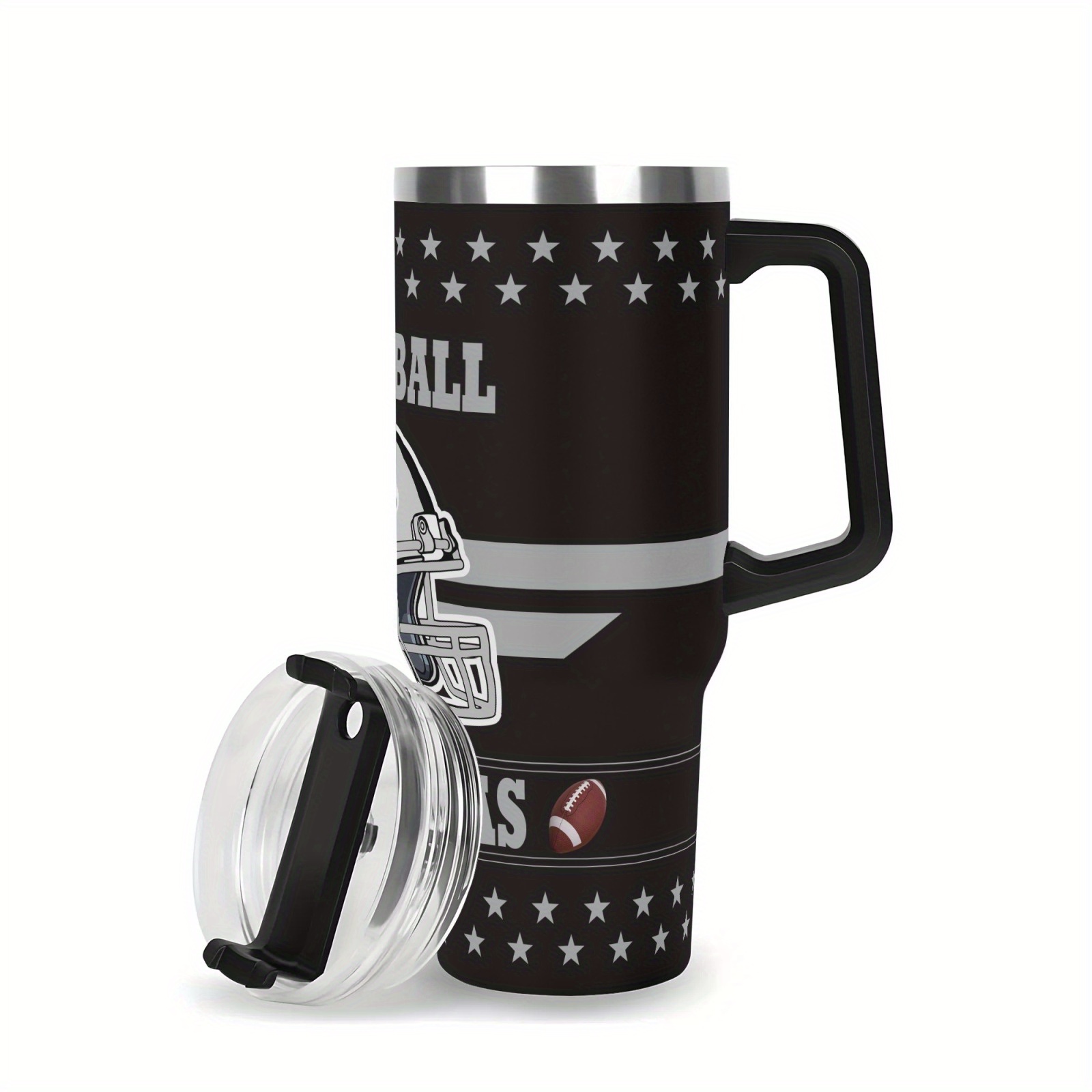 Las Vegas Football Theme 40oz Stainless Steel