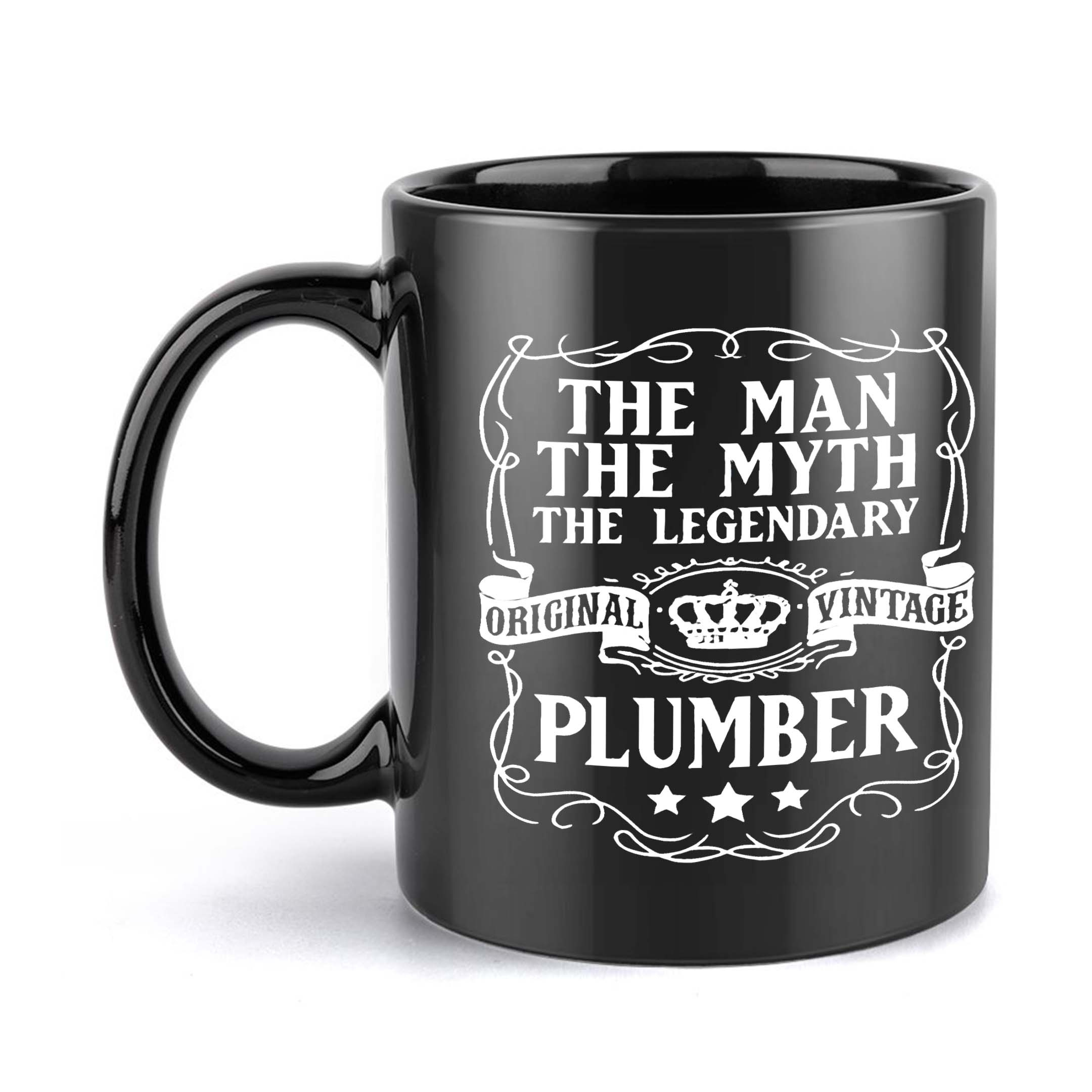 Plumber Crown 11oz Ceramic Coffee Mug Perfect for All Seasons Ideal Gift for Friends Family