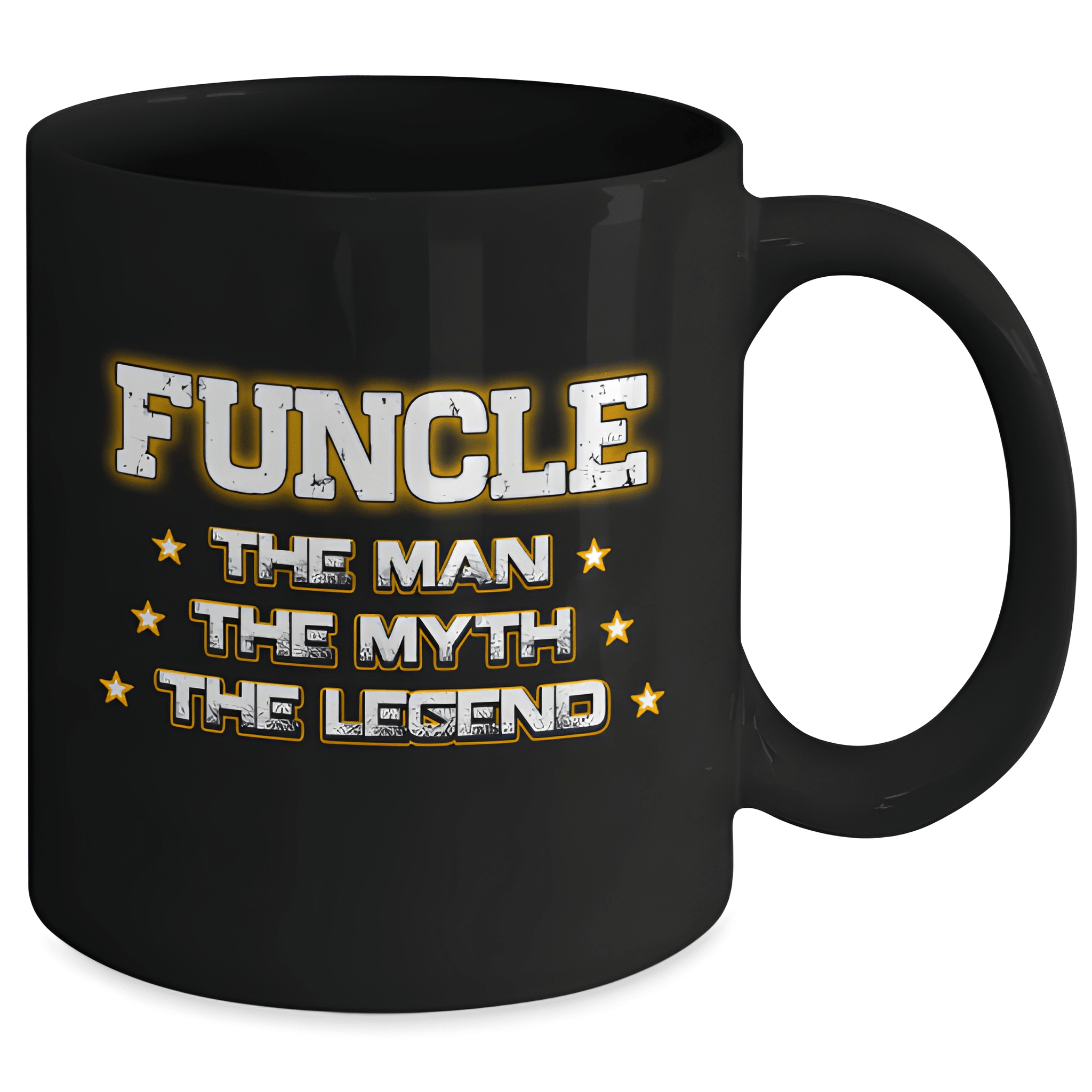 Ceramic Funcle The Myth The Man The Legend Coffee Mug Novelty Drinkware