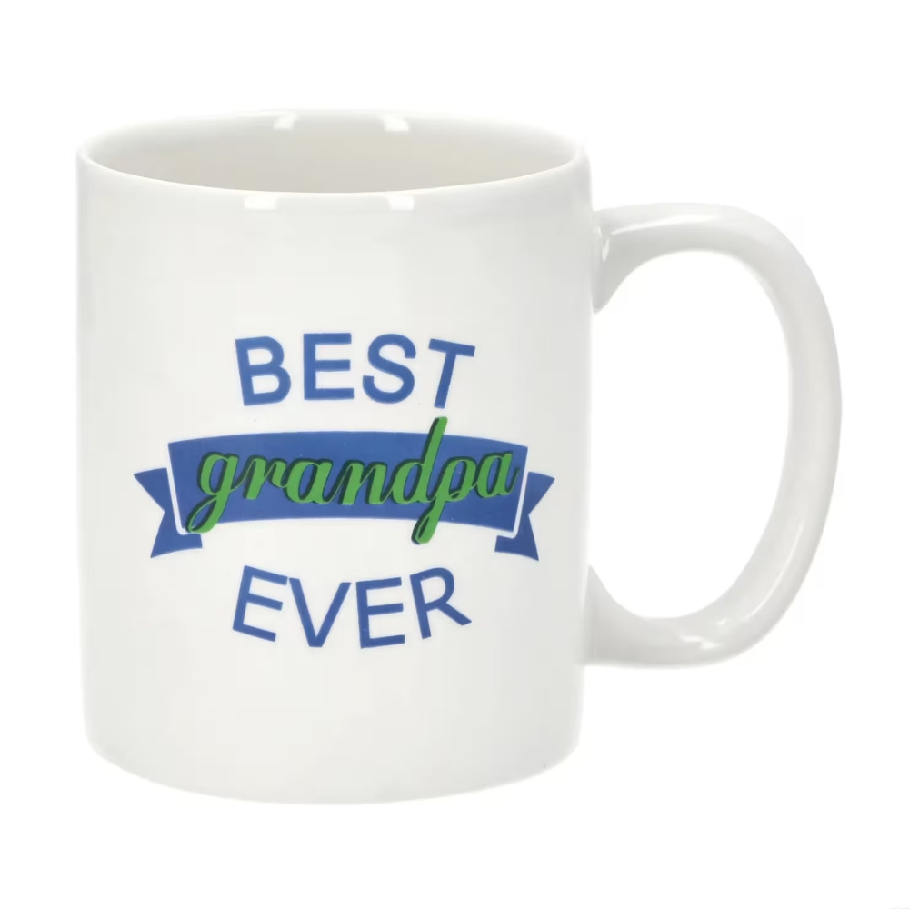  Best Grandpa Ever Ceramic Coffee 8 oz Mug