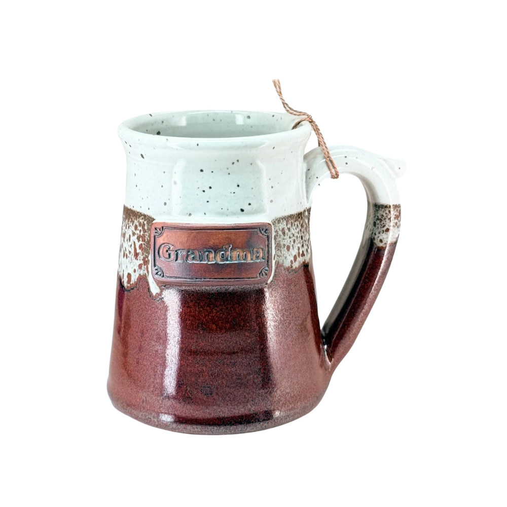 Grandma Mug hand-drawn medallion design